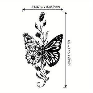 CIFbuy Decorazione da Parete Vintage Girasole in Ferro Battuto, per Giardino Botanico, Adatta a Più Stanze, Servizio di Montaggio Verticale in Metallo - Product Image 3