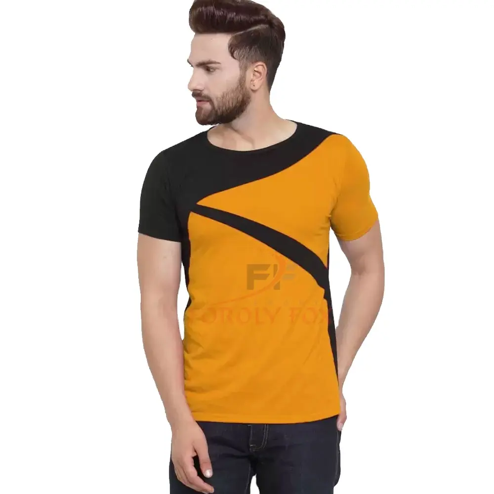 베스트 셀러 가격 100% 면 만든 여름 착용 짧은 소매 남자 T 셔츠 새로운 유행 사용자 정의 크기 남자 T 셔츠