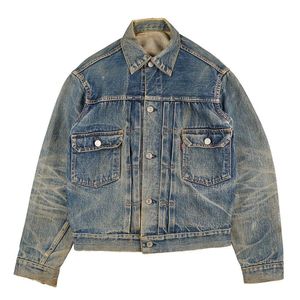 Washed Denim Varsity Jacket Casual Solid Color Zipper Closure Regular Fit Autumn Cotton Material Custom Size Letter Quick Dry - Product Image 2