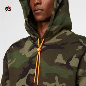Sudadera con capucha de camuflaje para hombre, ropa informal de uso diario, forro polar de 100% algodón, servicio OEM de 300 GSM, diseño de logotipo personalizado, Popular - Product Image 6