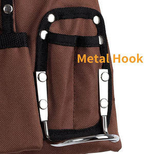 Cinturón de herramientas de calidad premium, ajustable, para carpinteros, cinturón de herramientas profesional para construcción, cinturón de herramientas resistente para carpinteros - Product Image 5