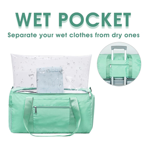 SBA-001 Canvas Sports Gym Handbag Waterproof Fitness Training <b>Bag</b> Dry <b>Wet</b> <b>Swimming</b> Tote Shoes Pocket Travel Luggage Shoulder - Product Image 3