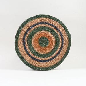 Vente en gros de sets de table ronds en jonc de mer naturel tressé à la main, durables, écologiques, pour la décoration de la maison - Product Image 1