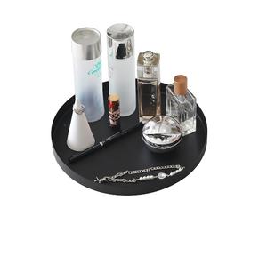 Plateau de service rectangulaire décoratif en laiton doré champagne avec décor filigrané pour table basse, salle de bain, commode - Product Image 6