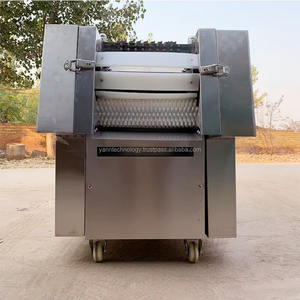 Machine à découper en dés de cubes de viande de poulet entièrement automatique Machine à découper en dés de cubes de viande fraîche Viande congelée Coupeur de canard de poulet - Product Image 6