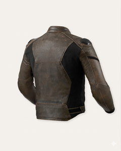 Men Parallax Cowhide/Kangaroo Perforated Track/Riding Motorbike Leather <b>Racing</b> <b>Jacket</b>/Chaqueta CE Certified, All Sizes & Colors - Product Image 2