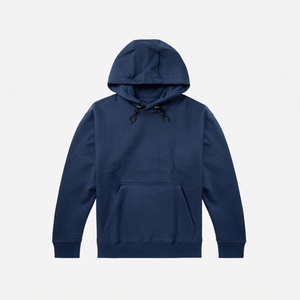 เสื้อสเวตเชิ้ตผู้ชายผ้าฝ้าย 100% หนานุ่ม ทรงหลวม ไซส์ใหญ่ แบบเรียบ ผ้าถัก สำหรับออกกำลังกาย รับผลิตแบบ OEM ODM ขายส่ง พร้อมรับทำแบรนด์ส่วนตัว - Product Image 5