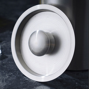 Cubo de Hielo Personalizado de 2L, Doble Pared, Acero Inoxidable, Plateado y Dorado, para Cerveza y Vino, con Tapa y Pinzas - Product Image 3