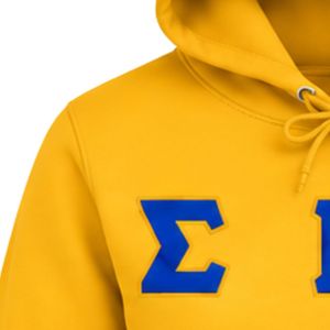 Sudadera con Capucha Dorada Sigma Gamma Rho para Mujer, Sudadera con Letras Griegas, Sudadera de Forro Polar, Informal, Personalizada, para Hermandad Universitaria - Product Image 4