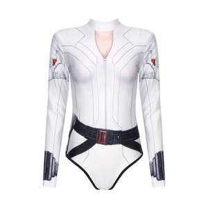 Traje de Baño Deportivo de Una Pieza con Estampado de Leopardo para Mujer, Logotipo Frontal, Secado Rápido, para Gimnasio, Playa y Entrenamiento - Product Image 1