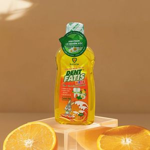 Enjuague Bucal Herbal para Niños, Sabor Naranja, Fórmula Segura y Suave, Sin Flúor, Aliento Fresco, Cuidado de las Cavidades para Niños - Product Image 4