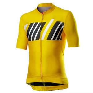 เสื้อจักรยานผู้ชาย โพลีเอสเตอร์ ไนลอน ผ้าเจอร์ซีย์ คุณภาพสูง สำหรับกีฬากลางแจ้ง ผ้าโพลีเอสเตอร์ เสื้อจักรยานผู้ชาย - Product Image 1