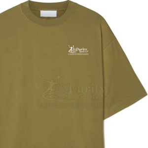 Camiseta Extra Grande de Nueva Llegada, Buena Calidad, Cuello Redondo, Manga Corta, Camisetas Extra Grandes Personalizadas en Venta - Product Image 6