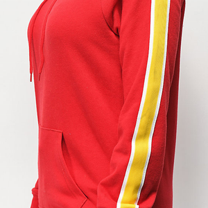 Sweat-shirt à capuche douillet pour femme, en molleton doux et chaud, confortable, style streetwear décontracté, fabricant en gros, molleton de coton - Product Image 3