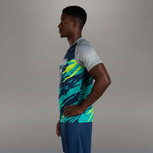 Conjuntos de Camisetas de Fútbol Personalizadas para Adultos, 100% Poliéster, Sublimadas, Transpirables, Cuello en V, Manga Corta, Uniformes para Hombre - Product Image 4