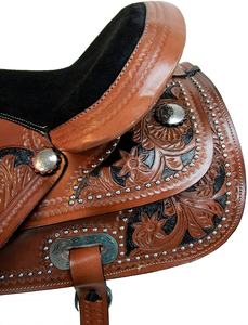 ชุดนักแข่งม้าหนังแท้คุณภาพพรีเมี่ยมอานม้าแบบตะวันตกและอังกฤษสำหรับขี่ม้า - Product Image 5