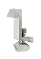 Collier de fixation solaire en aluminium anodisé 30 mm AL6005-T6 pour montage PV
