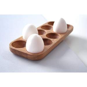 Antique Natural Oak Wooden <b>Egg</b> Holder For Kitchen <b>Eco</b>-Friendly Handcrafted Farmhouse <b>Egg</b> Storage Tray & Stand Home Use - Product Image 1