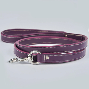 Correa de Cuero para Perro con Diseño Sólido y Moderno, Servicio OEM, Accesorios para Mascotas, Correa de Cuero para Perro en Venta - Product Image 3