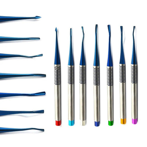 ชุดเครื่องมือผ่าตัดช่องปากแบบใช้มือทำจากสแตนเลสสตีล 7 ชิ้น รุ่น Luxating Dental Surgical Elevator สำหรับการผ่าตัดในช่องปาก - Product Image 3