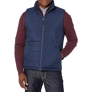 <b>Men</b> Fashion High Quality Blank <b>Men</b> Sleeve Less Puffer <b>Jacket</b>/wholesale Lightweight Custom Embroidery Puffer Vest for <b>Men</b> - Product Image 2