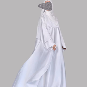 Wholesale High Quality <b>Chiffon</b> <b>Abaya</b> for Modern Women's Modest Clothing Natural Waistline-Fashion Companies & Retail Chains - Product Image 5