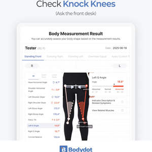 Analizador Corporal Inteligente Bodydot BDF1000 con IA, Marco de Aleación de Aluminio Flexible, No Plegable, Seguimiento de Postura Corporal Completa - Product Image 1