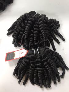 APOHAIR Super doble dibujado negro rizado al por mayor cutícula alineada DD y SDD extensiones de cabello humano - Product Image 4