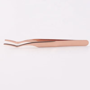 Pinzas para Pestañas Postizas HASIBI NAQIBI de Alta Precisión, Duraderas, Antiestáticas, de Acero Inoxidable con Punta Suave, para Profesionales y Principiantes - Product Image 3