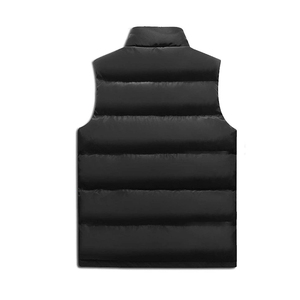 Men's Puffer Vest Casual Style Winter clothes padded waistcoat sleeveless jacket <b>Top</b> Product Custom Made Men's Puffer Vest - Product Image 3
