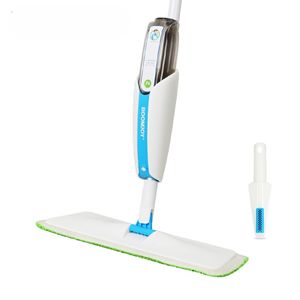 Bottiglia riutilizzabile in fibra Superfine da 300ML con tappetino lavabile a spruzzo Mop per legno di legno laminato di ceramica piastrelle ecc - Product Image 1