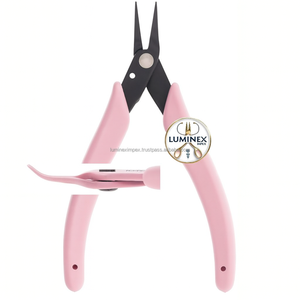 High Quality Fine-Tip Grounded Chain Nose Pliers Stainless Steel Jewelry Tools Equipment DIY Permanent Welding 5" <b>Size</b> - Product Image 6