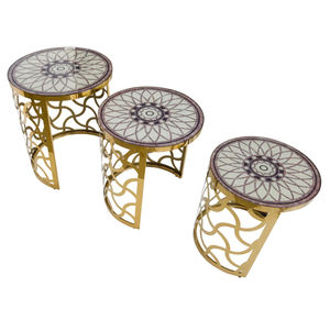 Ensemble de tables basses modernes à design élégant pour salon, maison et hôtel, en provenance d'Inde, à prix impressionnant - Product Image 3