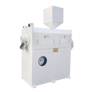 Máquina pulidora de arroz horizontal JLS320 con rodillo de <span class=keywords><strong>esmeril</strong></span>, 6-9t/h, alta capacidad, para descascarillar arroz y pelar maíz seco - Product Image 2