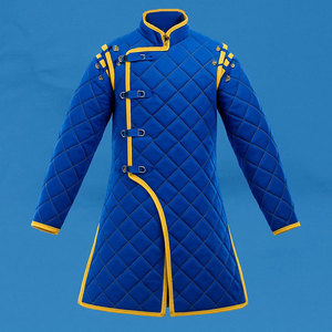 Custom Medieval Padded Gambeson Coat Thick Cotton Aketon For Larp Cosplay Viking Wearing Protective Gear Jacket - Product Image 6