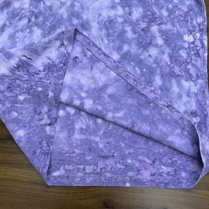 Camisetas de gran tamaño con efecto tie-dye morado y rosa, estilo streetwear, corte holgado, cuello redondo, vintage, manga corta, personalizadas. - Product Image 3
