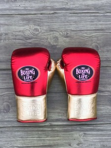 Gants de boxe de style NBNL à étiquette privée, en cuir de vachette de qualité supérieure, avec logo personnalisé, pour les clubs de boxe et les salles de sport - Product Image 1