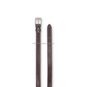 Cinturón de Cuero para Hombre JULUN, Color Marrón Oscuro, Hebilla de Cobre Sólido, Cuero Vacuno de Grano Completo, Cinturón Casual para Jeans, 35 mm, Impermeable, Ecológico - Product Image 2