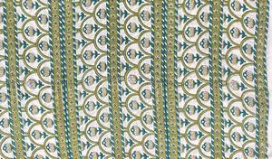 Tela de algodón estampada a mano de la India, tela de algodón suave con estampado a mano, proveedor mayorista de exportación, proveedor listo para pedidos al por mayor. - Product Image 3