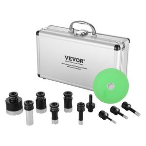 Set di 8 Punte Diamantate per Trapano 6/8/10/13/19/25/32/50mm, Kit per Fori su Muratura e Calcestruzzo con Custodia - Product Image 1