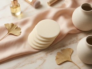 [K-ESSENTIALS] ฟองน้ำแต่งหน้าทรงกลม K-Beauty สำหรับรองพื้น เนื้อสัมผัสอ่อนโยนต่อผิว - Product Image 1