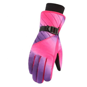 Guantes de Esquí de Cuero Personalizados de Primera Calidad para Adultos, Unisex, Calefactables, Impermeables, Aislantes, Guantes de Seguridad para Invierno - Product Image 5