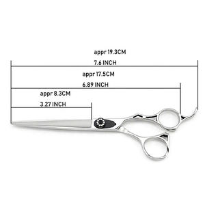 กรรไกรตัดผมมืออาชีพแบบกำหนดเองพร้อมที่พักนิ้วแบบตายตัว - Product Image 2