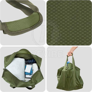 Bolsa de Lona Plegable de Nailon con Cierre, Ligera, Ecológica y de Calidad Premium para Gimnasio, Venta Directa de Fábrica 2026, para Hombre - Product Image 4