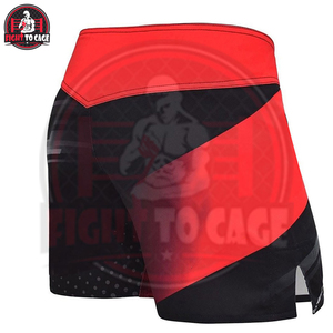 Sangles de boxe renforcées noires et rouges, légères (120-160 grammes), haute flexibilité, extensibles, respirantes, imprimées, 100 % polyester - Product Image 2