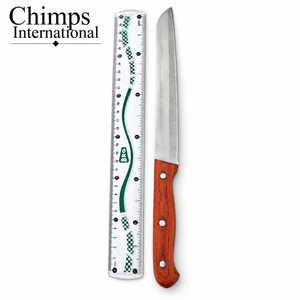 Cuchillo de Chef para Pan de Acero Inoxidable J2 con Acabado Cepillado, Mango de Madera Pakka, Cuchillo de Cocina Ambidiestro para Uso Diario, Precios al por Mayor - Product Image 4