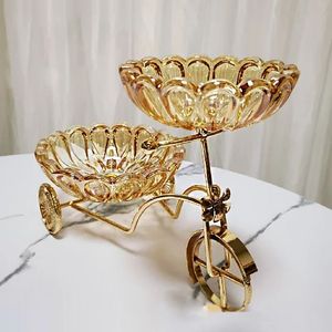 Pot à fruits secs en laiton massif de qualité supérieure, récipient de rangement décoratif pour la cuisine avec couvercle - Product Image 5