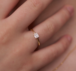 Designer 14KT Gold Plated IGI Certified Lab Grown Diamond Vintage Wedding <b>Ring</b> Luxury Jewelry Gift for Women Premium Style - Product Image 6