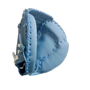 <b>Blue</b> Infield Woven Baseball Glove Full Finger H-Web Design Left-Handed <b>Throw</b> Durable for Adult Players - Product Image 1