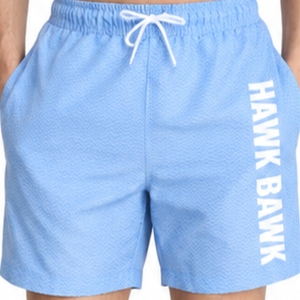 Custom <b>Men</b> Swim Shorts Quick Dry Mid Waist Drawstring Pocket Casual Swim <b>Trunks</b> Lightweight Breathable Comfort Fit Summer Wear - Product Image 4